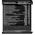 Cápsula de energia de suplementos cerebrais orgânicos